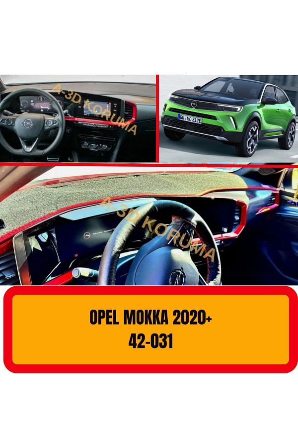 A3D TORPİDO KORUMA-Opel Mokka 2020 - Front Chest and Panel Protection, Torpedo and Crib Detail, Carpet and Protective Effect 1