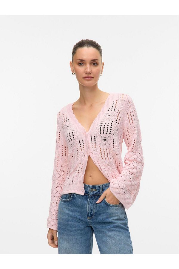 Vero Moda-Strickjacke VMEMILIA Strickjacke 1