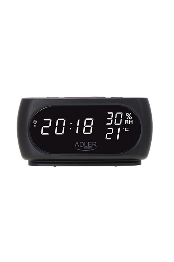 adler-Led Clock With Thermometer Ad 1186 1