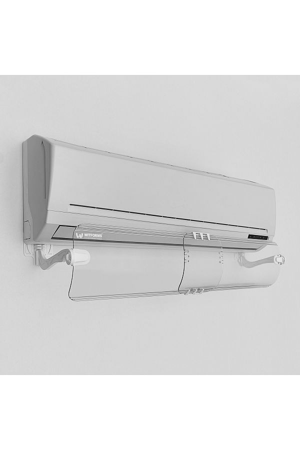 WİTFORMS-Whitforms Split Air Conditioner Deflector, easy to install, adjustable to fit all types and sizes of air conditioners 1