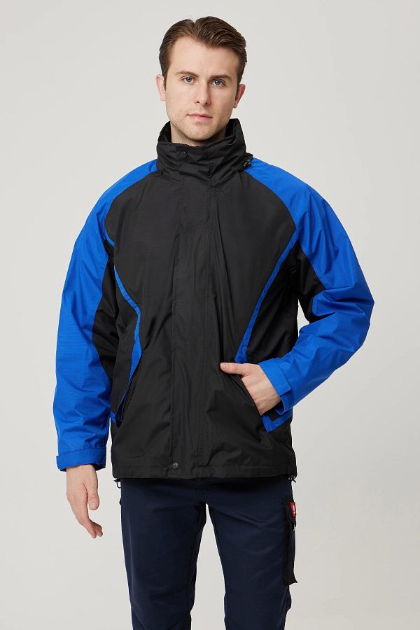 Armadillo-3 in 1 Ripstop Cloth Water Wind Snowproof Durable Parka Work Overcoat with Removable Lining 1