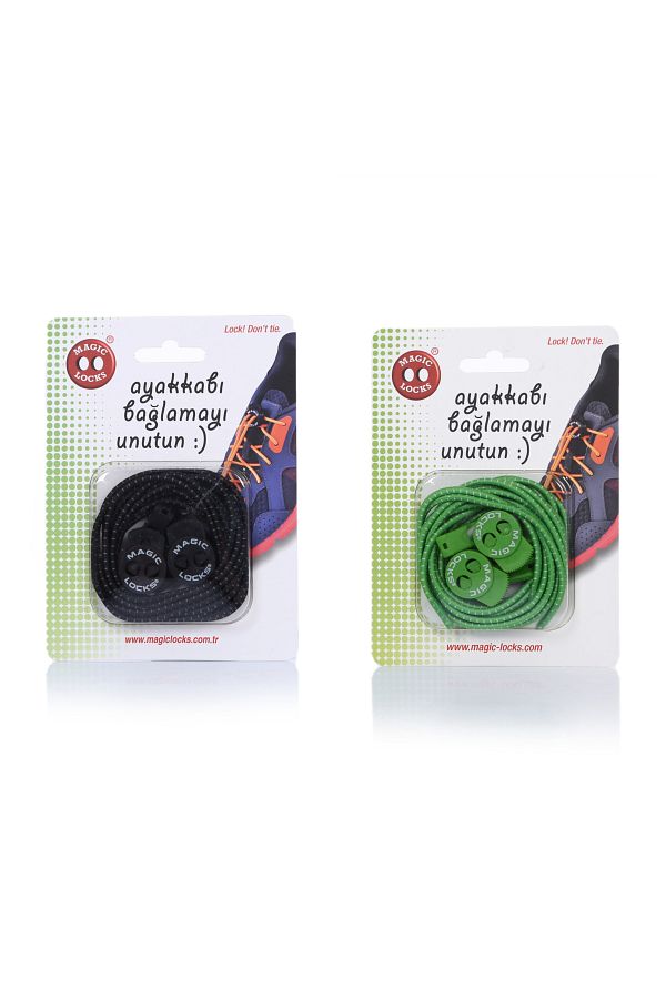 Magiclocks-Magic Locks Round Smart Shoe Laces Set of 2 1