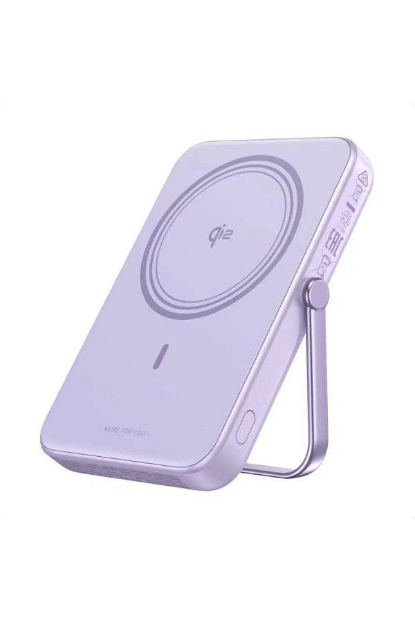 Ugreen-Uno 15W Qi2 Magsafe Compatible Power Bank 10000mAh, 15W with Foldable Stand, Compatible for iPhone 1