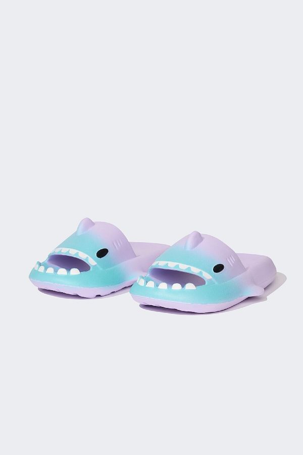 DeFacto-Γυναικεία επίπεδη σόλα με μονό λουράκι Eva Slippers C4820AX25SM 1