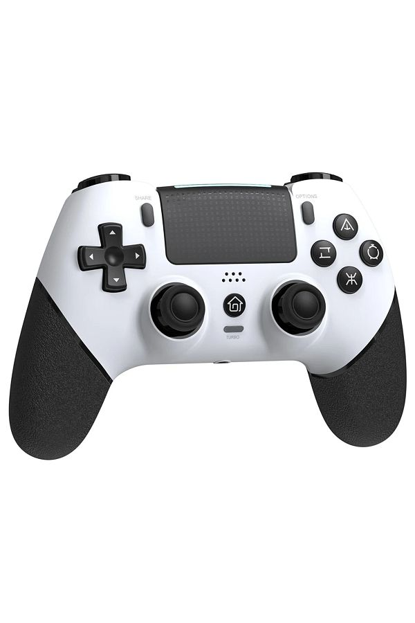 Choice3-White Wireless Gaming Controller 6 Axis Gyro Bluetooth Console Controller Macros Turbo Dual Vibratio 1