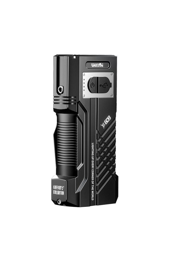 Warsun-Fixed Focus X609 Warsun 3000Lm Most Powerful LED Flashlight Rechargeable Torch Light Flashlight Tact 1