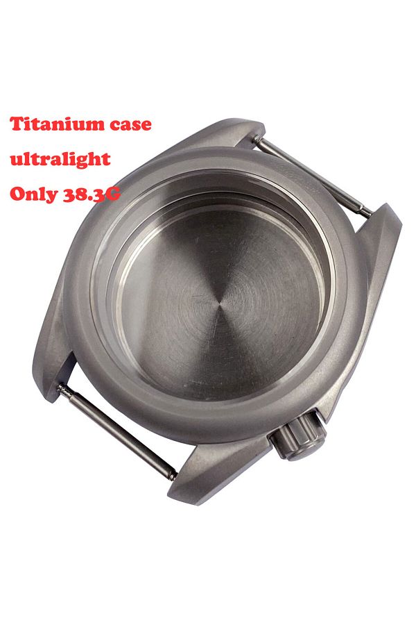 Choice-NH35 NH36 case Titanium case Ti-2 Titanium/316L Sandblast Field Watch Case for NH35 NH36 NH38 NH70 N 1