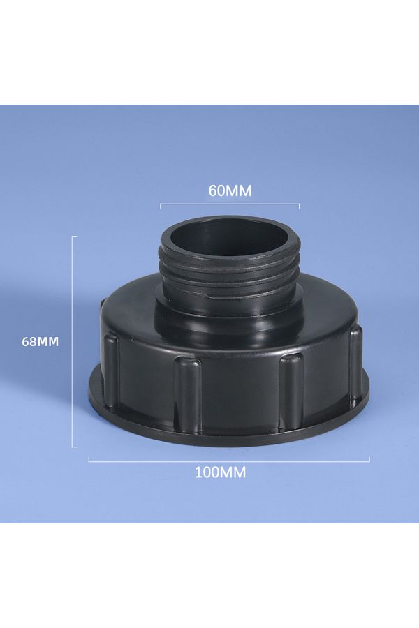 WHPHous-IBC Adapter S100xS60 To Dn100 Reduce S60 IBC Tank Connector Adapter Ton Barrel Accessories Valve ... 1