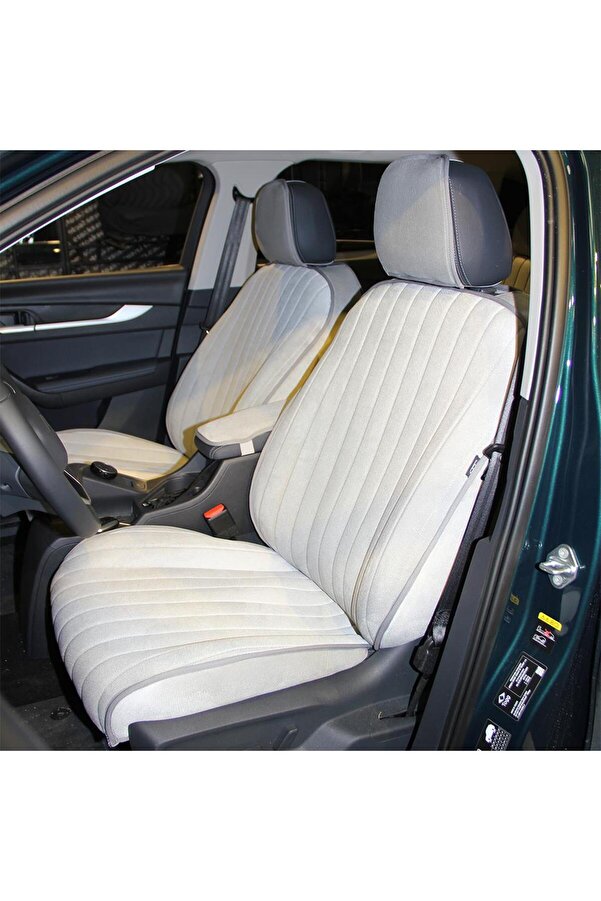 Bod Togg T10X Oto Koltuk Koruyucu Kılıf 2023-Sonrası Karina Serisi Gri