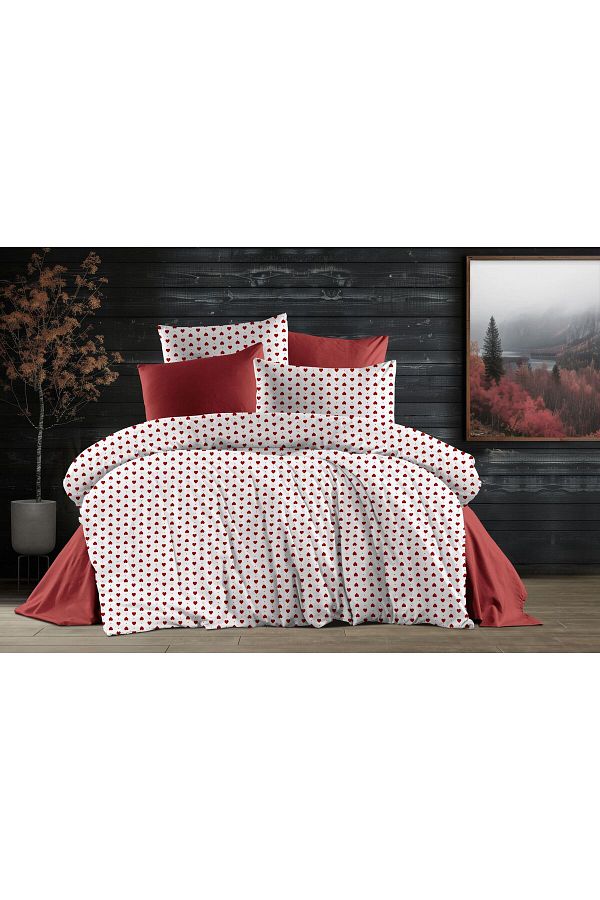 coverbox-Cotton Fade-Resistant Double Duvet Cover Set |   Duvet Cover and Pillow Case |   Without Sheet 1