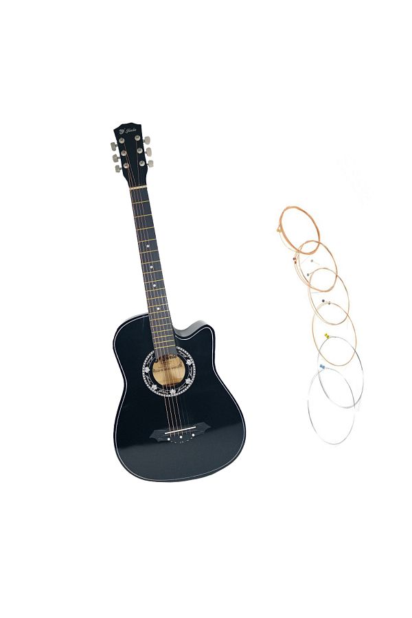 Depox-Classical Wooden Guitar 95 Cm, Set Of Strings Included 1