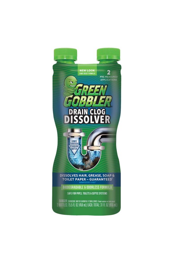 Green Gobbler-Biodegradable and Odourless Formula Drain Clog Dissolver 916ml 1
