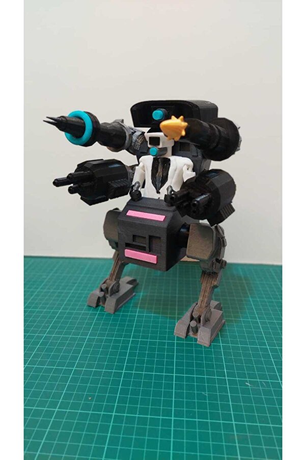 Genel Markalar SKIBIDI TOILET - SIBILi TUVALET ANDROID CAMERAMAN ANDROID KAMERAMAN COSPLAY FiGÜR 18 CM