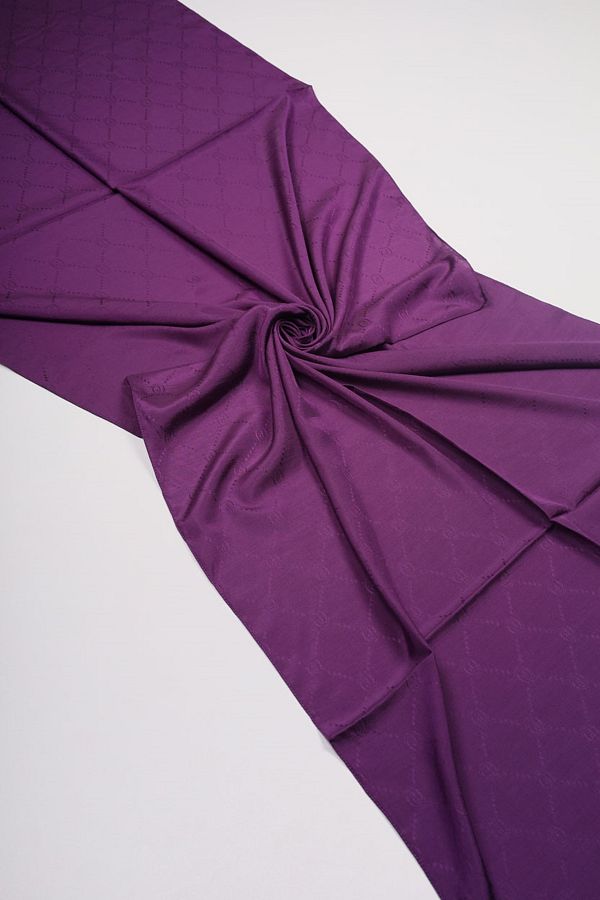 PİRAMİT-Pyramid Monogram Flush Shawl - Pattern-06 - Color-08 1