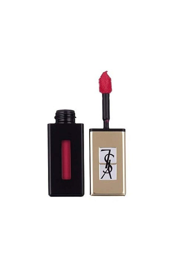 Yves Saint Laurent-Ruj de buze, Yves Saint Laurent, YSL Vernis A Levres Glossy Satin, 206 Misty Pink 1