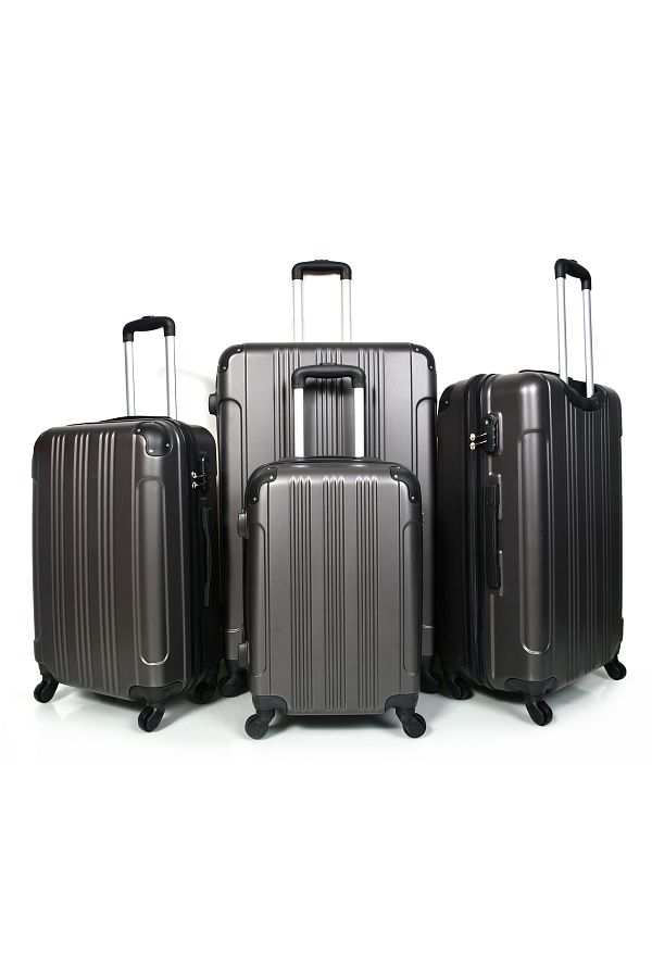 MORANO-Morano Durable and Lightweight 4-Wheel Spinner Luggage Set with Numbered Security Lock (Set of 4) 1