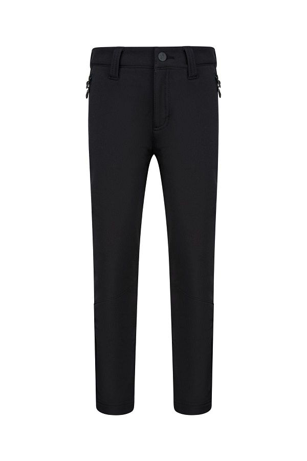 2AS-Sand Softshell Children's Pants Black 1