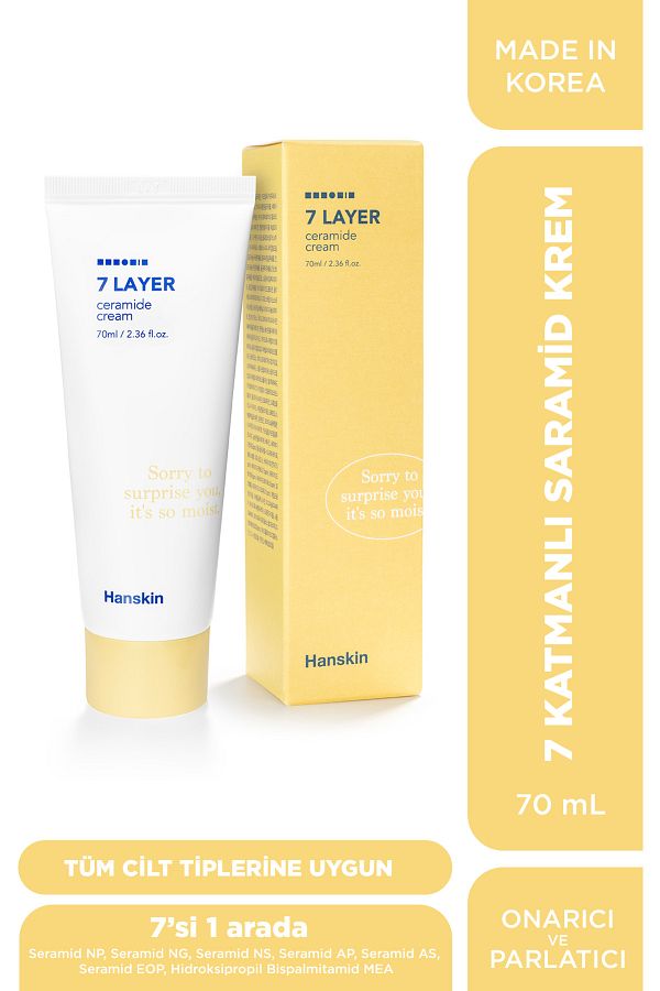 Hanskin-7-Layer Ceramide Cream - Strengthens in 1 Hour 70ml 1