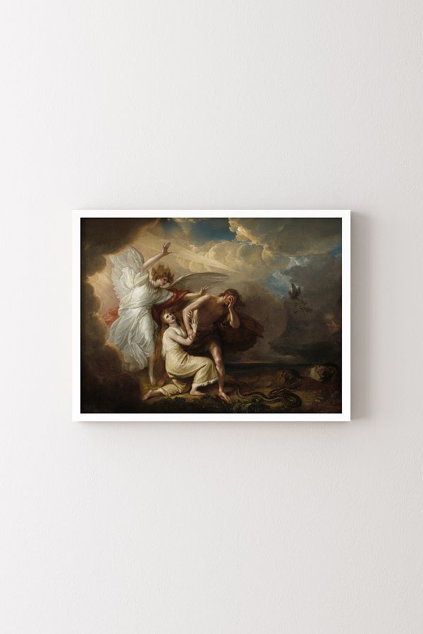 epiqart-The Expulsion of Adam and Eve from Paradise - White Frame 1