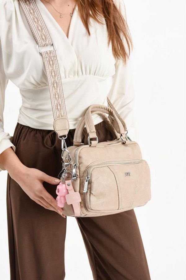 Baginn-Women's Vegan Leather Handbag 33*25 cm Lighted Accessory Y.S.Leather 1