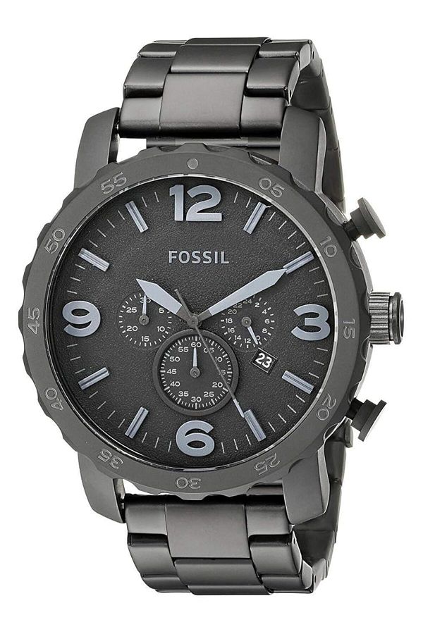 Generic-Fossil Black Leather Jacket 1