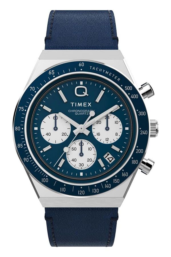 Generic-Timex Men Chronograph Quartz Watch With Leather Strap Tw2W51700 1
