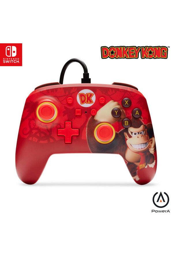 Powera-PowerA Enhanced Wired Controller - Donkey Kong Flex 1