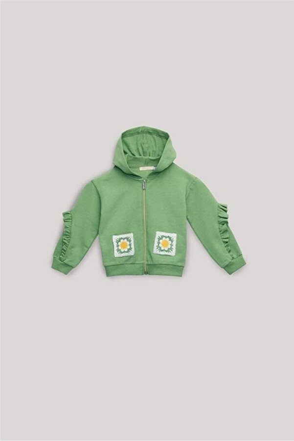 GB Baby Bg Store Kız Bebek Yeşil Eşofman Üstü