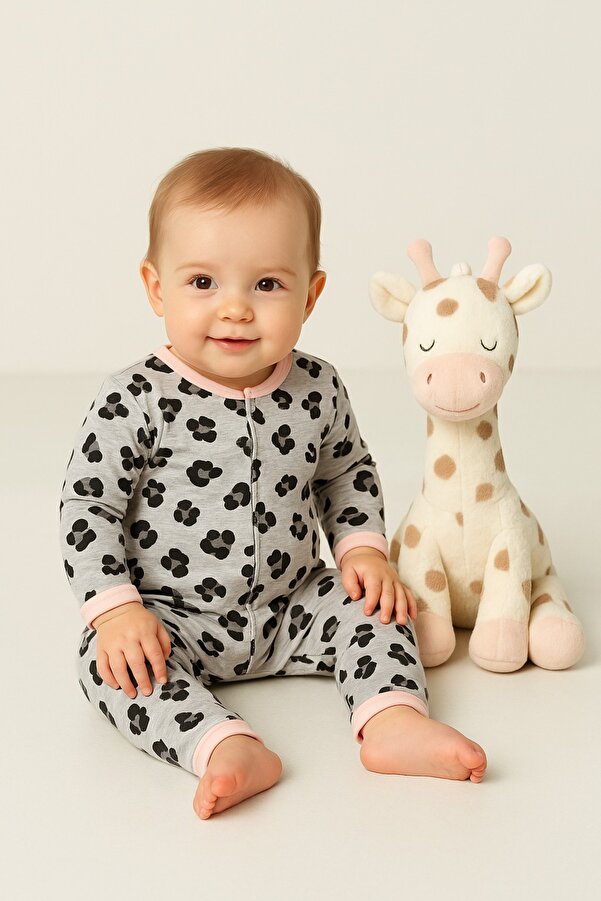 Aydodo Kız Bebek Tulum 3-6/6-9/9-12/18-24 AY