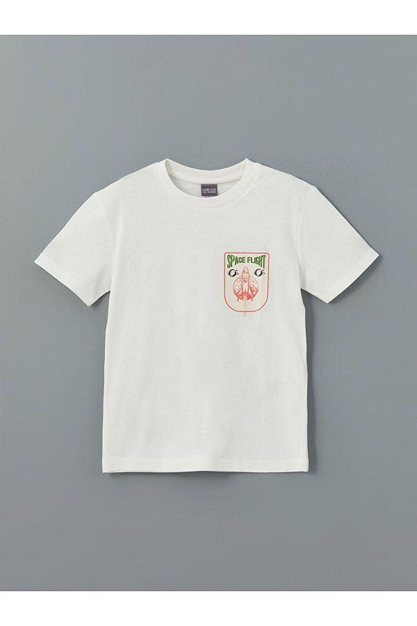 LC Waikiki-Lcw Eco Crew Neck Boy T-Shirt 1