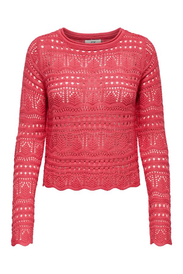 ONLY-Jdysun Lay L/S Boatneck Pullover Knt Noos 1