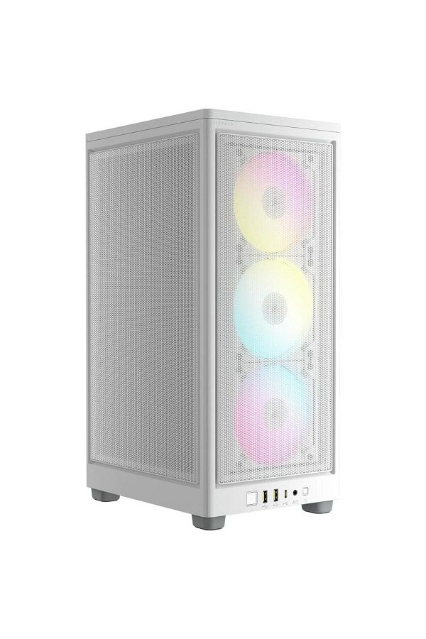 Corsair-Carcasa Corsair iCUE 2000D RGB AIRFLOW Mini-ITX mic-form-factor, fara sursa (Alb) 1