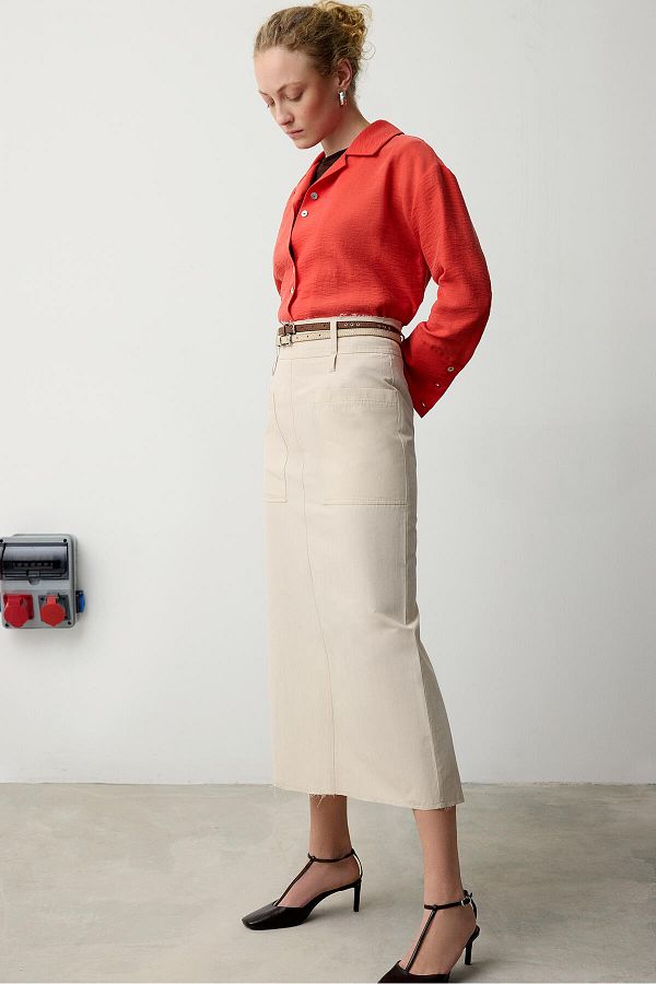 Touché Privé-Wide Pocket Skirt 1