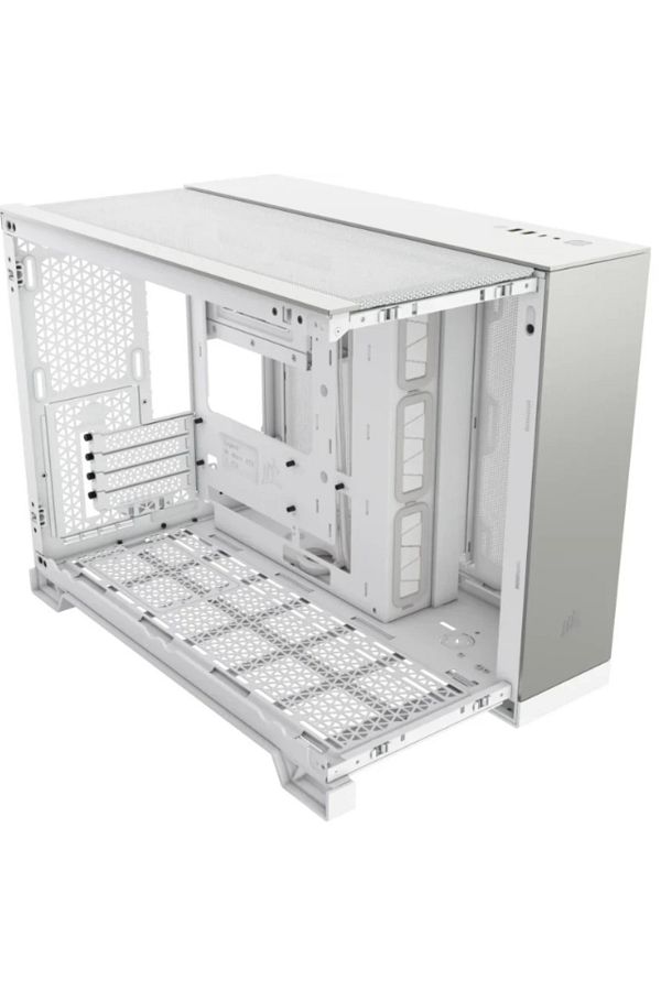 Corsair-Carcasa Corsair 2500X Dual Chamber, Mini Tower, tempered glass (Alb) 1