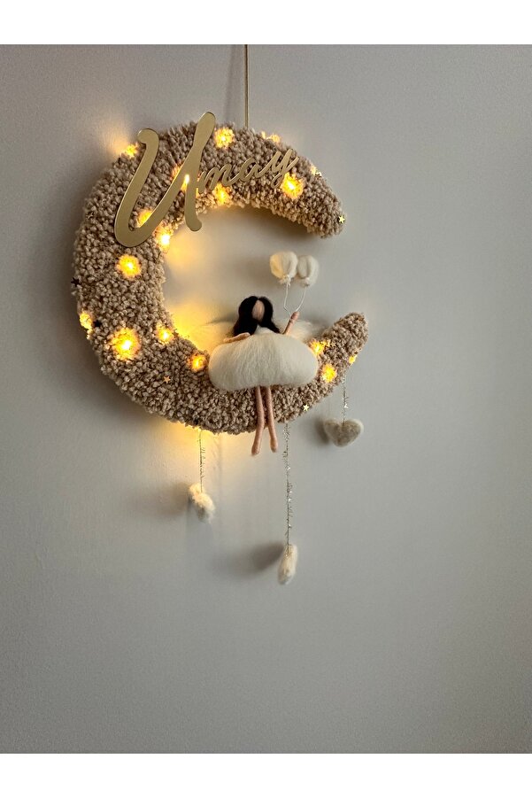 Tasarım Işıklı bebek kapı süsü