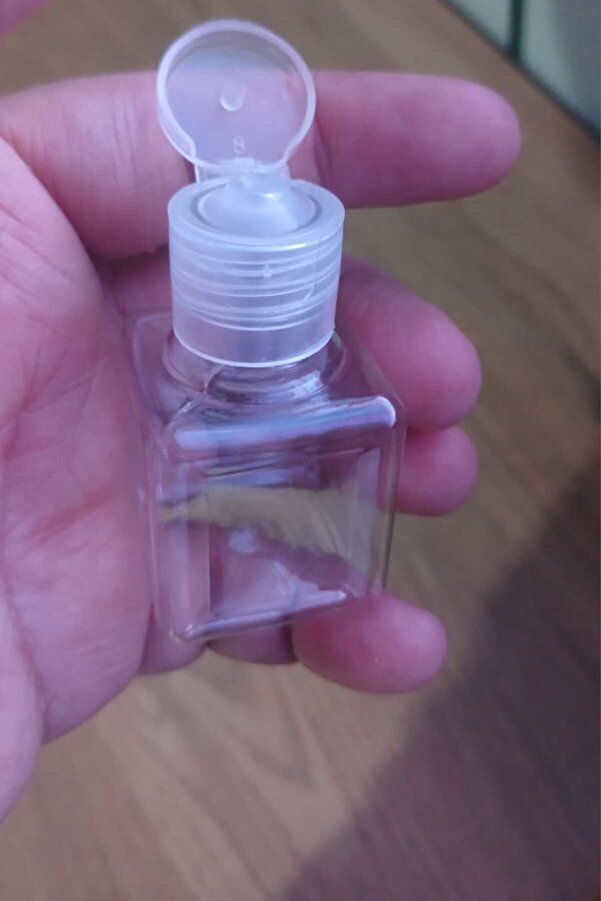 KAYAPETLASTİK 10 ADET .BEBEK KOLONYA ŞİŞESİ. BOŞ FLİPTOP KAPAKLI PLASTİK ŞİŞE. SEYAHAT BOY. 35 ML.