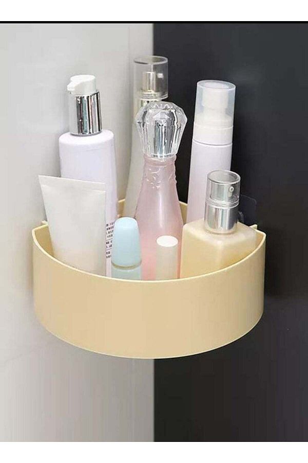 Generic-Wall Mounted Multifunctional Bathroom Storage Box Assorted 20.5x14.5x6cm 1