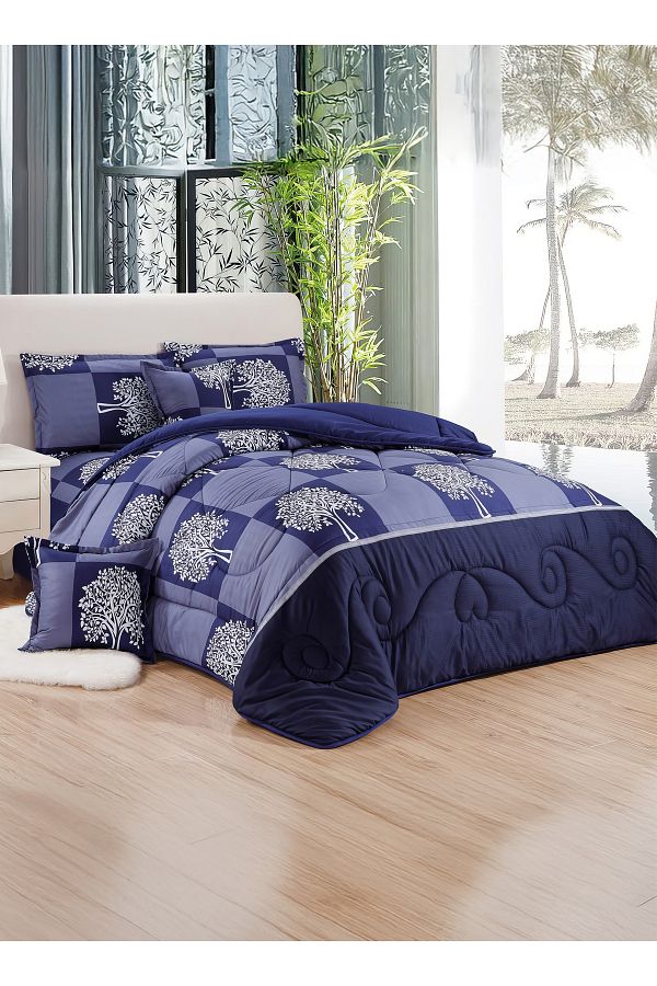 Generic-Comforter Set King Size 6 Pieces Comforter Set Twin Unisex Bedding Set 1
