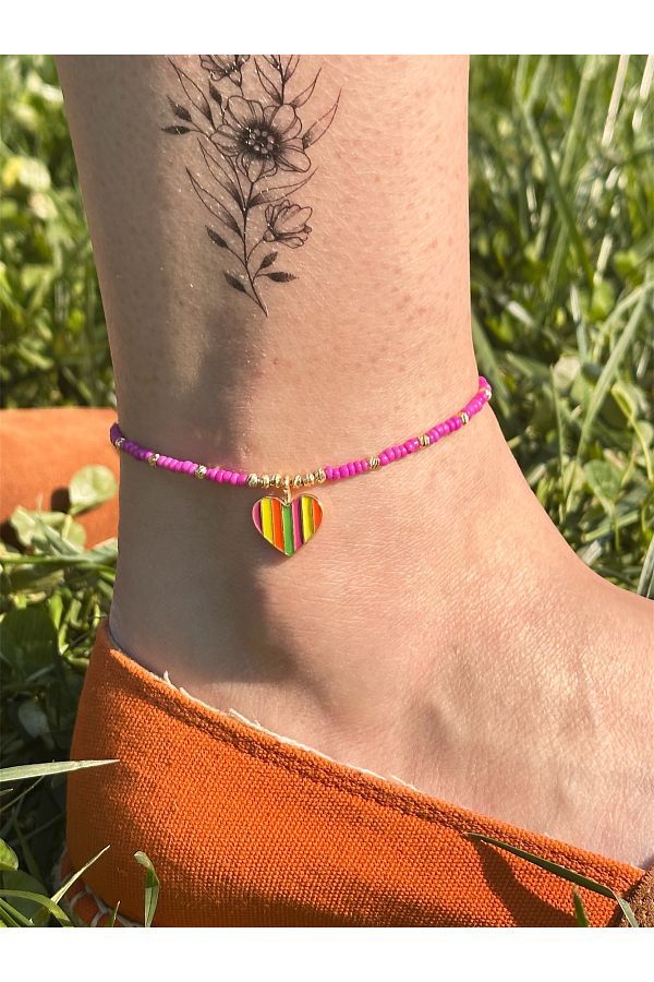 The Simu-Miyuki Dizi Anklet Adjustable Size Anklet 1