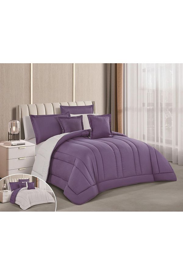 Red Rose-Double bed sheet with a plain design, double sides, to give you a comfortable sleep, size 240*260 cm 1