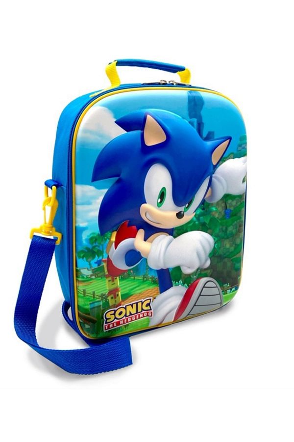 Sonic-Geanta pentru copii Sonic 3D 32 x 25 x 10 cm 1