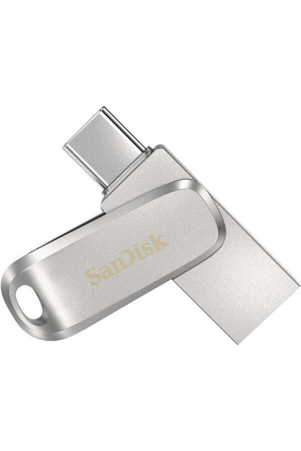 SanDisk-Stick USB SanDisk Ultra Dual Drive Luxe SDDDC4-032G-G46, 32GB, USB 3.1/USB Type-C (Argintiu) 1