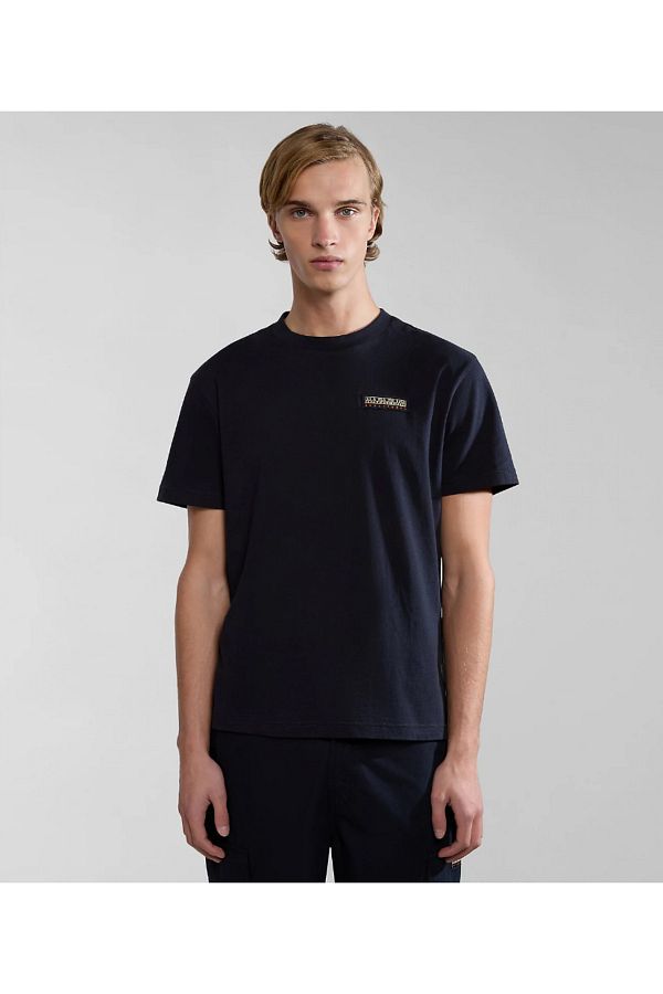 Napapijri-Men's black t-shirt s-iaato Napapijri 1