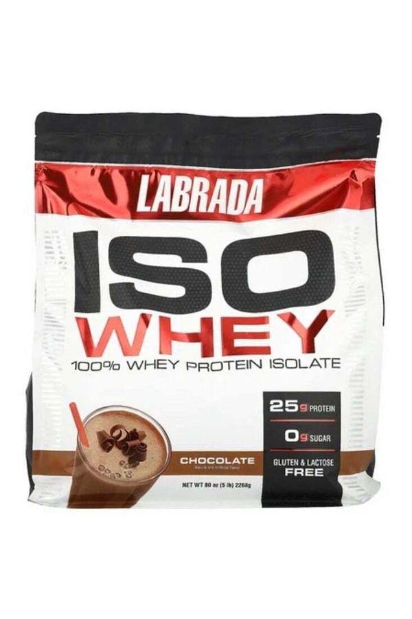 LABRADAR-Labrada Iso Whey Protein Isolate, Chocolate, 71 Servings - 2.26 Kg Expire In Sep-05-2025 1