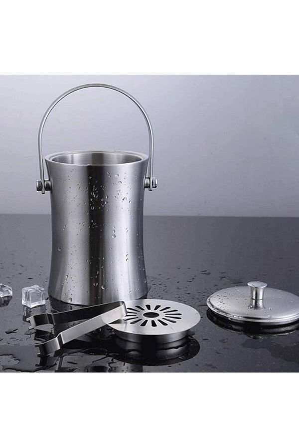 ABAREEK-3.0L Stainless Steel Ice Bucket 1