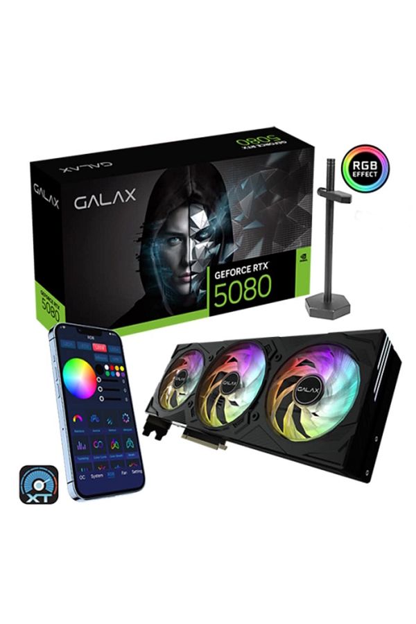 GALAX-Geforce Rtx 5080 Ex Gamer 1-Click Oc 16Gb Gddr7 256 Bit Dlss 4 Graphics Card 1