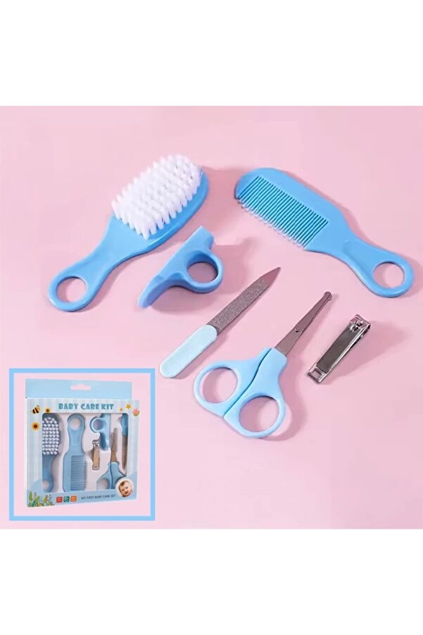 Yenimiyeni Baby Care 6 Parça Bebek Saç ve Tırnak Bakım Seti
