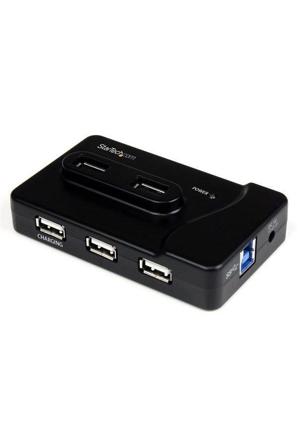 Star tech-Hub USB Startech ST7320USBC, 6x USB 3.2 gen 1, 4x USB 2.0 (Negru) 1
