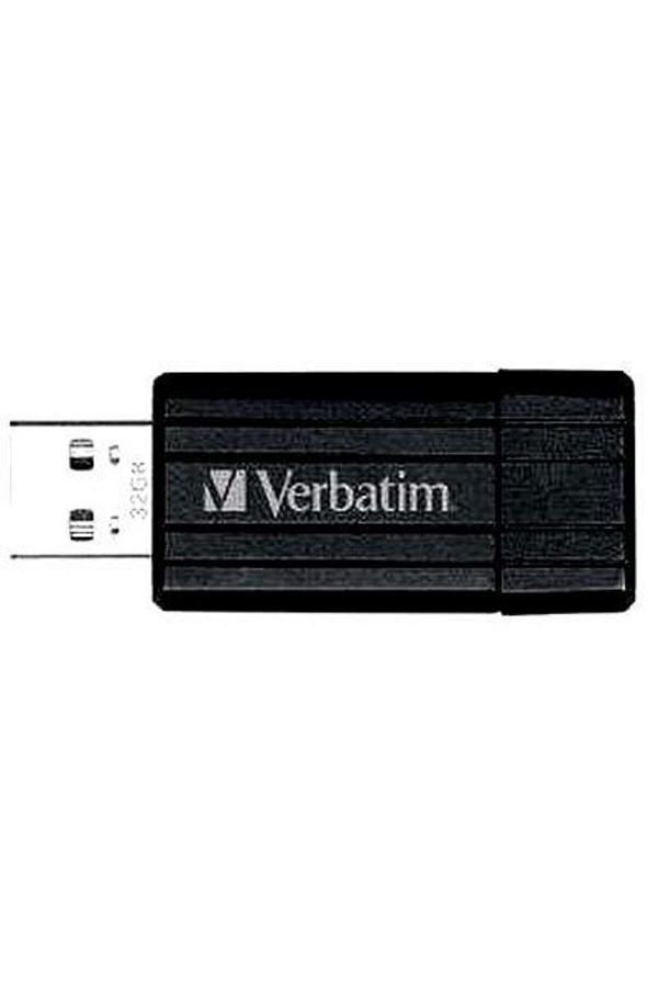 Verbatim-Stick USB Verbatim PinStripe 32 GB (Negru) 1