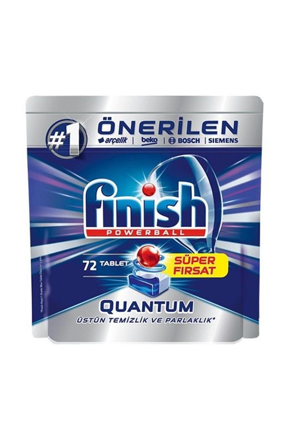Finish-Quantum All in One 72 Dishwasher Tablets 1